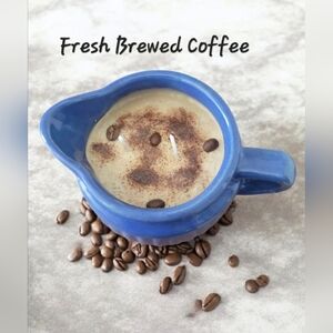 Vintage Stoneware w/ 100% Soy Fresh Brewed Coffee Scented Candle